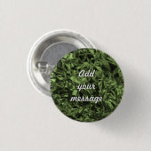 Aluminiumfoliendesign in Moss Green Button (Vorne & Hinten)