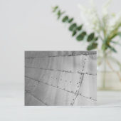 Aluminiumhaut Abstrakt Feiertagspostkarte (Stehend Vorderseite)