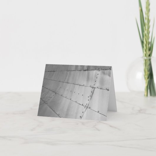 Aluminiumhaut Abstrakt Karte (Vorderseite)
