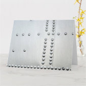 Aluminiumhaut Abstrakt Karte (Gelbe Blume)