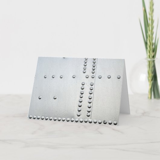 Aluminiumhaut Abstrakt Karte (Vorderseite)