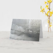 Aluminiumhaut Karte (Gelbe Blume)