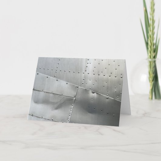 Aluminiumhaut Karte (Vorderseite)