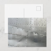 Aluminiumhaut Postkarte (Vorne/Hinten)