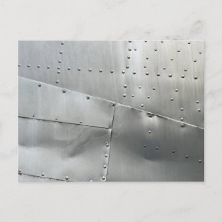 Aluminiumhaut Postkarte