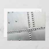 Aluminiumhaut Vintag Postkarte (Vorne/Hinten)