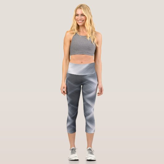 Aluminiumlackierung Capri Leggings (Vorderseite)