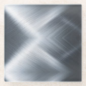 Aluminiumlackierung Glasuntersetzer (Vorderseite)