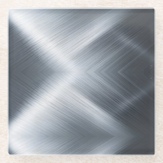 Aluminiumlackierung Glasuntersetzer (Vorderseite)