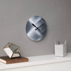 Aluminiumlackierung Runde Wanduhr