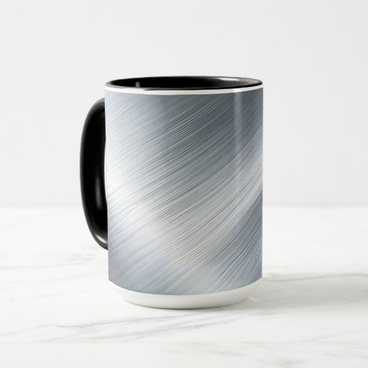 Aluminiumlackierung Tasse (Vorderseite Links)