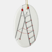 Aluminiumschritleiter Keramikornament (Rechts)