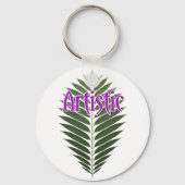 Aluminum Circle, 2" Schlüsselanhänger (Rückseite)