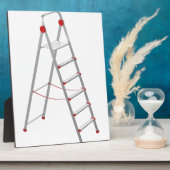 Aluminum step ladder fotoplatte (Seite)