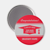 Alumni Abschluss der High School Magnet (Vorderseite/Rückseite)