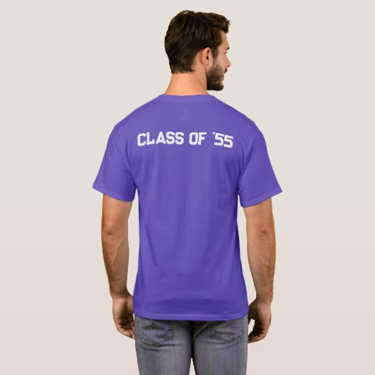 Alumni-Klasse "55 T - Shirt (Schwarz voll)