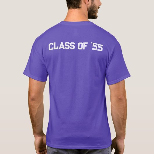 Alumni-Klasse "55 T - Shirt (Rückseite)