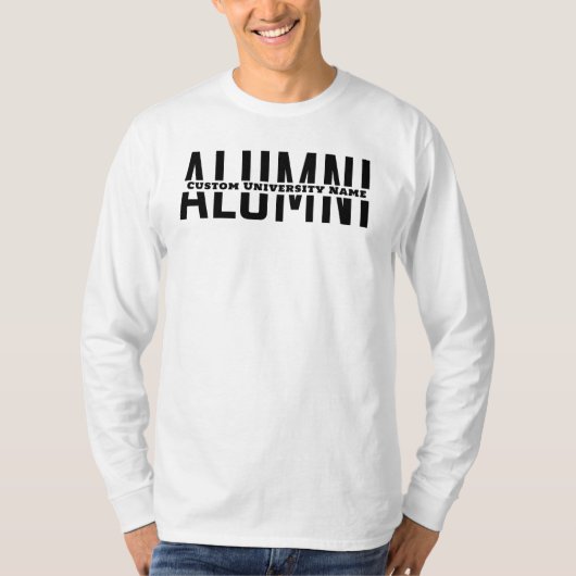 Alumni Sweatshirt - Custom University Shirt (Vorderseite)