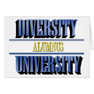 Alumnus-Karte der Universität Diversity