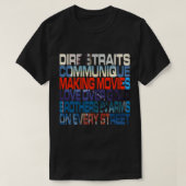 Alums de Dire Straits classique T-Shirt (Design vorne)