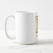 ALUXIE klassische weiße Tasse (Links)