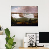 Alvan Fisher General View of the Falls of Niagara Poster (Heimbüro)
