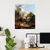 Alvan Fisher Pastoral Landschaft Poster (Heimbüro)