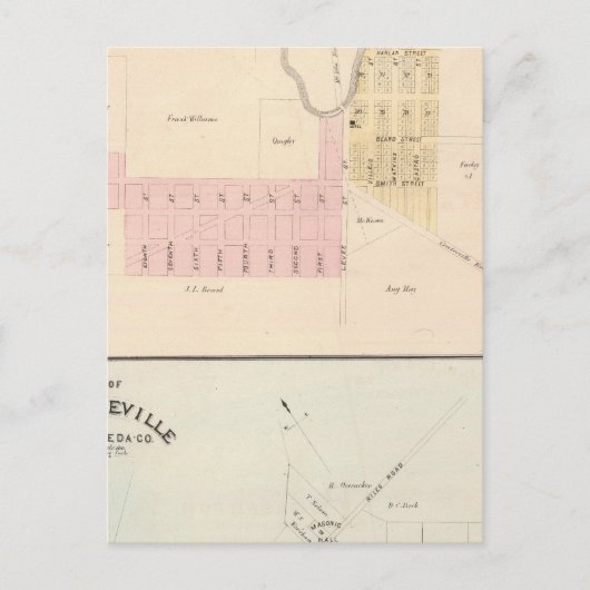 Alvarado, Centreville Postkarte (Vorderseite)