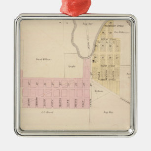 Alvarado, Centreville Silbernes Ornament