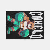 Alvarez Mexicano Boxbär Mexican Pride Patriot Fleecedecke (Vorderseite (Horizontal))