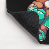 Alvarez Mexicano Boxbär Mexican Pride Patriot Mousepad (Ecke)