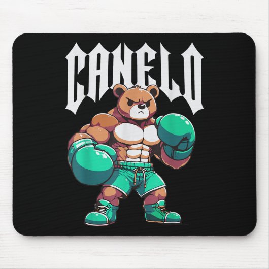 Alvarez Mexicano Boxbär Mexican Pride Patriot Mousepad (Vorne)
