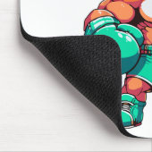 Alvarez Mexicano Boxbär Mexican Pride Patriot Mousepad (Ecke)