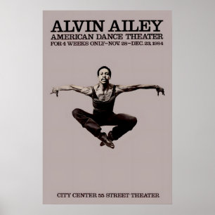Alvin Ailey, American Dance Theater Promo-Plakat Poster