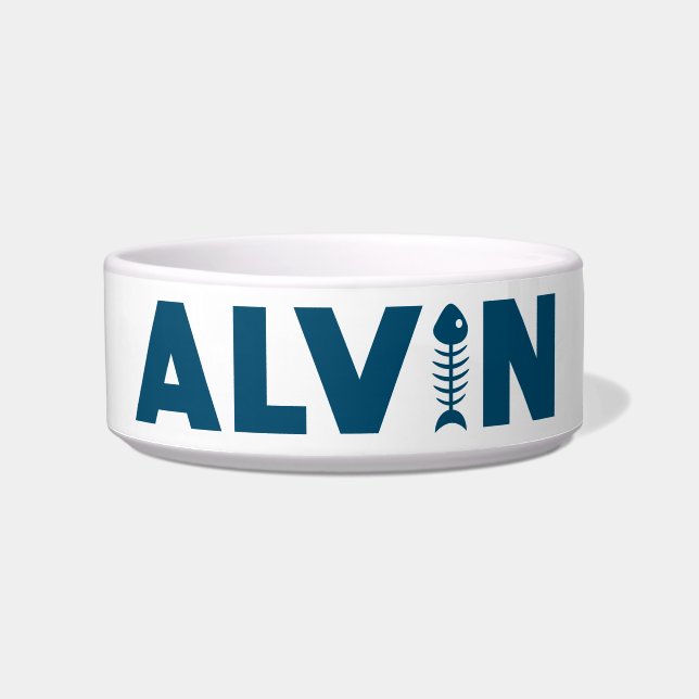 Alvin Cat Bowl Napf (Vorderseite)