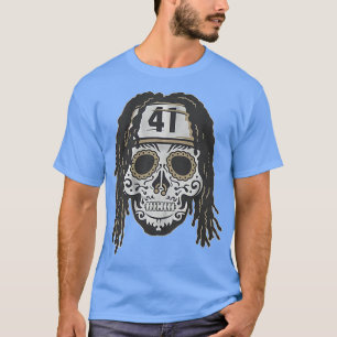Alvin Kamara Zucker-Schädel T-Shirt