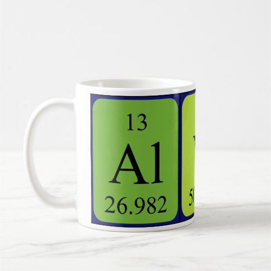 Alvin Periodenname Tasse (Links)