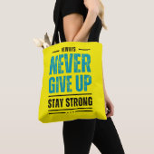 Alway Never Give Up – Motivational Tote bag Tasche (Von Nahem)