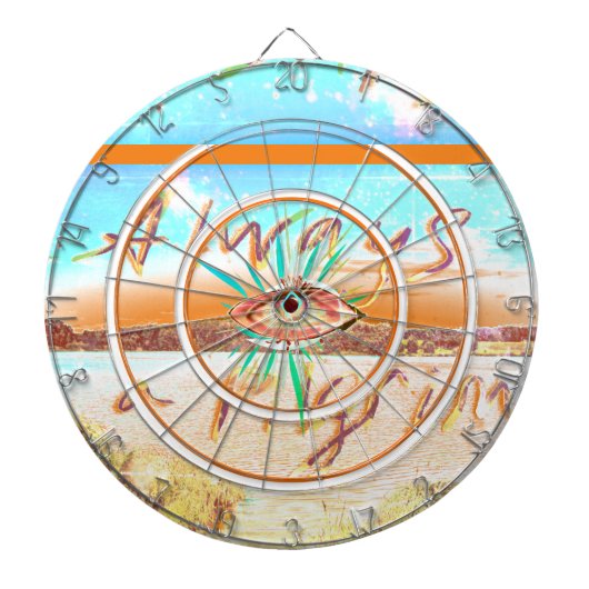 Always A Pilgrim Dartscheibe (vorne)