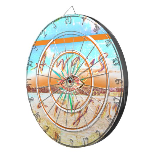 Always A Pilgrim Dartscheibe (Vorderseite rechts)