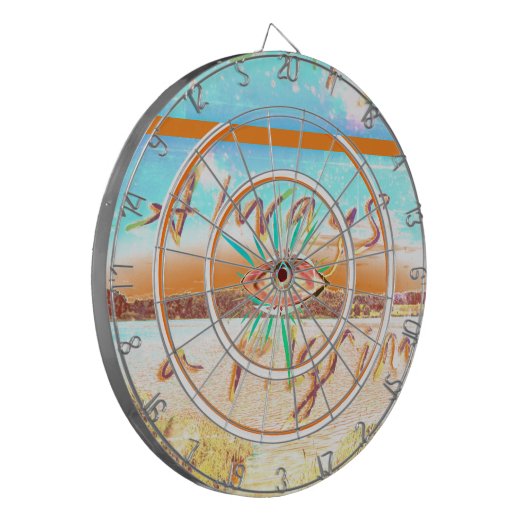 Always A Pilgrim Dartscheibe (Vorderseite Links)