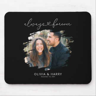 Always And Forever Couple Photo Mousepad