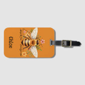 Always be your own Queen Bee. Personalized Gepäckanhänger (Vorderseite (Horizontal))
