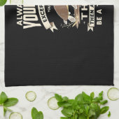 Always Be Yourself Except When You Can Be a Turtle Geschirrtuch (Gefaltet)