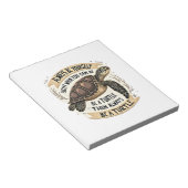 Always Be Yourself Except When You Can Be a Turtle Notizblock (angewinkelt)