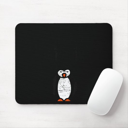 Always Be Yourself Funny Penguin Quote Design  Mousepad (Mit Mouse)