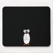 Always Be Yourself Funny Penguin Quote Design  Mousepad (Vorne)