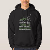Always Be Yourself Unless You Can Be A Grasshopper Hoodie (Vorderseite)