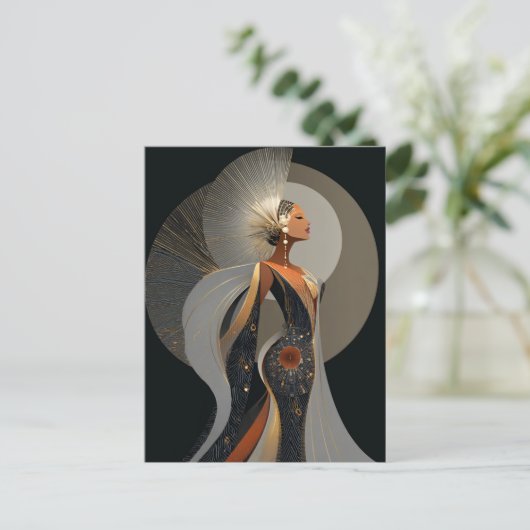 ALWAYS ELEGANT #10 FEIERTAGSPOSTKARTE (Stehend Vorderseite)