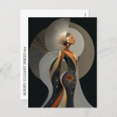 ALWAYS ELEGANT #10 FEIERTAGSPOSTKARTE (Vorne/Hinten)